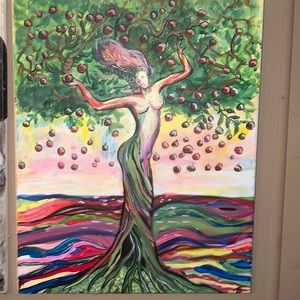 Gorgeous original acrylic painting by Timothy Gilbert size 16”x20”!
